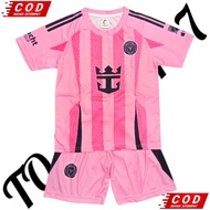 Children's FOOTBALL JERSEY SET CLUB INTER MIAMI FC NEW MESSI JERSEY AWAY AND HOME JERSEY / LATEST IN