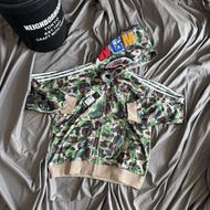 全新Bape×Adidas聯名鯊魚夾克Bape×Adidas jacket Bape×Adidas外套
