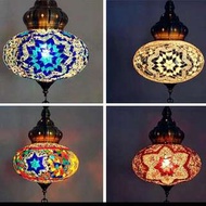有趣嘅發現：以 650.00 價格出售嘅 土耳其工藝特色馬賽克玻璃復古典雅吊燈