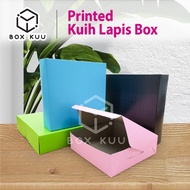 ⭐ READY STOCK ⭐ Color Box/ Kotak talam / Kuih lapis / Kotak color Donut box / Brownies box / Swiss R