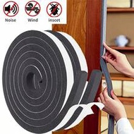 YITAPE 2 Rolls, 2 Meters Each, Self-Adhesive Door Sealing Foam Strips, Top Valley Foam Sound Insulat