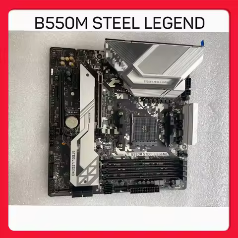 High performance Motherboard B550M STEEL LEGEND