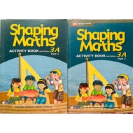 Shaping Maths 3A activity books part 1 and part 2 (2 books) (2 E)