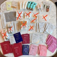La Prairie / Guerlain / Clarins / Rituals / Melvita / Albion / Ignis 護膚品旅行裝/試用 （45件+）