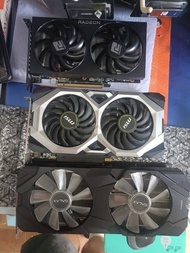 RADEON AXRX 6650XT 8GBD6-3DH  /  MSI GEFORCE RTX 2060 SUPER VENTUS OC / GALAX RTX2060 SUPER EX (1 CL
