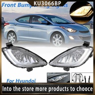 【ku3066bp】2X Clear Front Bumper Fog Light with 881 Bulbs for   2011 2012 2013