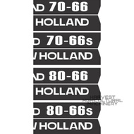 Sticker Set Tractor Fiat New Holland 70-66/ 70-66S/ 80-66/ 80-66S
