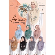 Tudung Sarung ARIANi Vietnam ( 2 Layer )