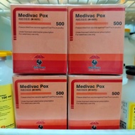 Medivac FOWL POX Vaksin Cacar Ayam Unggas untuk 500 Ayam