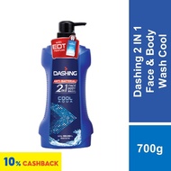 DASHING 2In1 Face & Body Wash Cool 700g | Shower | Perfume