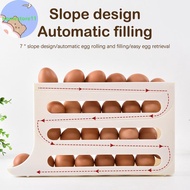 Homestore Refrigerator Egg Storage Box Kitchen Egg Box Storage Egg Box Four-Layer Dedicated Egg Cart