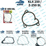 Kawasaki KLX250 KLX Z250SL Z 250 SL Water Pump Pam Air Clutch Magnet Gasket Right Crankcase Gear Sha