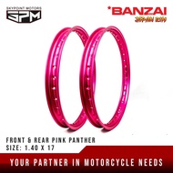 ♞,♘,♙2PCS BANZAI RIMS (JAPAN RIM) (PAIR) 1.40 X 17