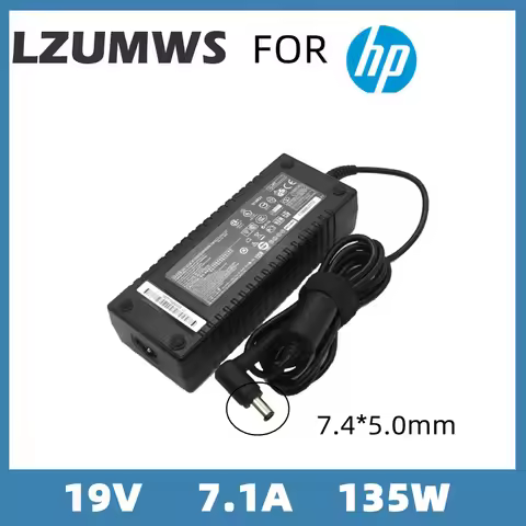 19V 7.1A 135W 7.4*5.0MM Laptop Adapter For HP Compaq NX7400 NX6310 NC6400 PA-1131-08HC 397747-001 39