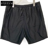 Prada 黑色 23 Years UB333 S231 13Z3 尼龍短褲，尺寸 46