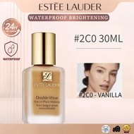 【Free Shopping】Estee Lauder Double Wear Stay-in-Place Foundation SPF10 #2C0-30ml-Long Lasting & Oil 