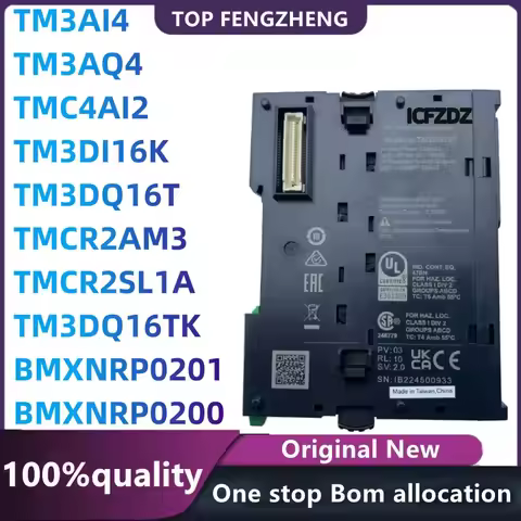 100% New Original TM3DQ16T TM3DQ16TK TM3AI4 TM3AQ4 TM3DI16K TMC4AI2 TMCR2AM3 TMCR2SL1A BMXNRP0201 BM