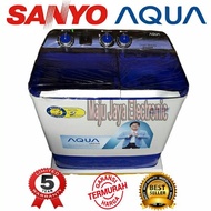 Mesin Cuci 2 Tabung AQUA SANYO AQW 880 XT Hijab Series 8.5 KG