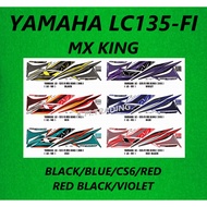 YAMAHA LC135-FI MX KING [LC-V8] (306) BLACK/BLUE/CS6/RED/RED BLACK/VIOLET (CP2024)