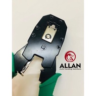 ♞Allan Network Crimping Tool and Network Lan Cable Tester / Lan Tester with battery