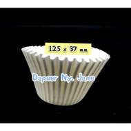 Paper Cake Cup Size 12.5cm x 3.7cm