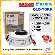 DAIKIN ACSON INDOOR FAN MOTOR 1.0hp 1.5hp 2.0hp 2.5hp FT/FTN10/15/20/25L/M/P AWM10/15/20/25J YWM10/1