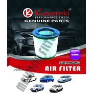 HONDA CR-V(S9A/RD/RE) STREAM(S7C/RN)2.0 EDIX(BE)2.0 INTEGRA(DC5) PENAPIS AIR FILTER RHD-PNB-U 17220-