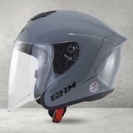 Helm GHM KENZO Half Face  Solid Kekinian terbaru