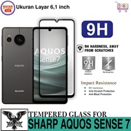 TEMPERED GLASS ANTI-SCRATCH GLASS SHARP AQUOS SENSE 7 FULL COVER SCREEN GUARD