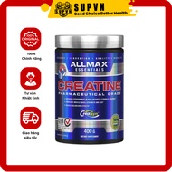 Allmax Creatine Monohydrate Pharmaceutical Grade 400gram Sports Training Support