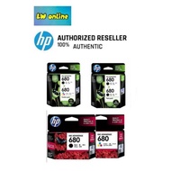 ORIGINAL HP 680 INK CARTRIDGE Black/Color/Combo Pack (black limited stock) with box