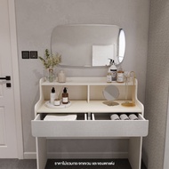 SB Design Square KONCEPT FURNITURE โต๊ะเครื่องแป้ง ขนาด 100 ซม. รุ่น Aiko สีขาว (100x45x100 ซม.)