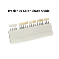 1Pc Dental Porcelain Teeth Denture Teeh Color Shade Board Guide Ivoclar Vivadent IPS Natural Die Mat