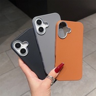 苹果皮纹手机壳适用iphone16promax手机壳新款轻奢高级手机壳2026530 Apple leather pattern phone case suitable for iPhone 16 P