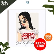 Wall decoration queen youtuber oasis display poster pink zodiac bedroom girl home decoration