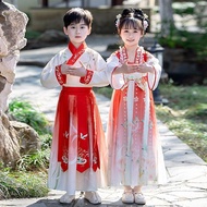 Hanfu Boys Children Ancient Tang Costume Chinese Performance Costume Girls Fairy Ancient Costume Chi
