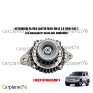 MITSUBISHI PAJERO CANTER FB511 4M40 2.8 (1991-2021) ALTERNATOR 2 V BELT PULLEY 90A 3 MONTH WARRANTY