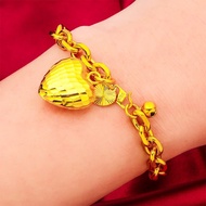 Vietnamese Sand Gold Bracelet, Women's Bracelet, Gold Bracelet, Alloy Bracelet, Gold Bracelet, Brace