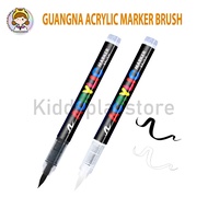 Guangna Acrylic Marker Brush Black & White GN 8101 Crayon Line Thickener