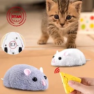 Cat Toy Clockwork Simulation Mice Battery Free Durable Get Indoor Plush Pet Interactive Toys B8a7