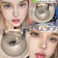 Gray รุ่นตาโต 14.5mm เลนส์ไฮโดรเจล นิ่มใส่สบาย คอนแทคเลนส์ไทย รายเดือน คอนแทคเลนส์สีเทาตาโต gtr3