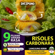 Incipono Risol Carbonara Frozen 1 Pack Isi 10 Pcs Risoles Frozen Food Halal Premium