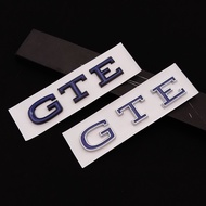 3D ABS GTE Letters Logo Emblem Car Trunk Badge Decal Stickers For VW Volkswagen Golf 5 6 7 8 GTI Mk4