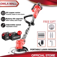 【Malaysia Ready Stock】998VF/698VF Lawn Mower Cordless Grass Cutter Rechargeable Grass Trimmer Electr
