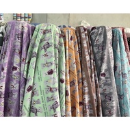 Cute Bear Pattern Digital Italian Silk
