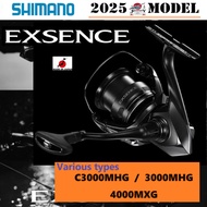 Shimano 25'EXSENCE C3000MHG/3000MHG/4000MXG Various types High-end spinning model for sea bass games