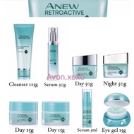 AVON Anew Retroactive Skincare Range ( Cleanser / Toner / Day Night Cream / Eye Cream / Serum)