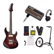 YAMAHA/Pacifica 611VFM DRB Dark Red BurstNUX VOX Amplug2 AC30 Amplifier Included Electric Guitar Beg