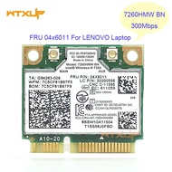 7260HMW BT 4.0 MINI PCIE WLAN CARD INTEL 7260BN 04X6011 04W3815 For Lenovo K4350 K4250 B5400 M5400 M