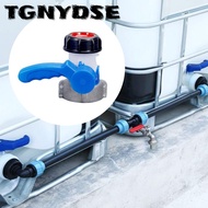 TGNYDSE IBC Tank Tap Pipe Connector, 1000L Container 75mm Liters 62mm To Male Export Butterfly Valve